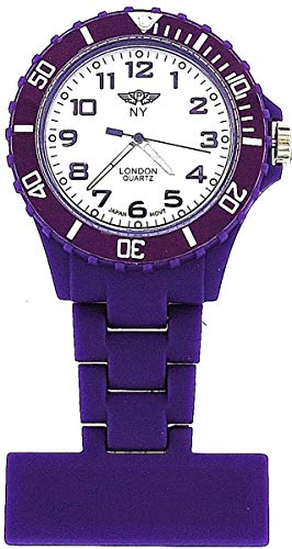 Prince London PI-2022 - Reloj de Bolsillo, Correa de plástico Color Morado