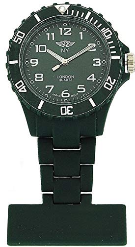 Prince London PI-2022 - Reloj de Bolsillo, Correa de plástico Color Verde