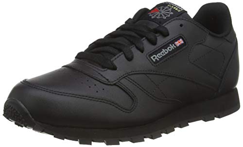 Reebok Classic Leather, Zapatillas de Trail Running Niños, Negro Black, 27 EU