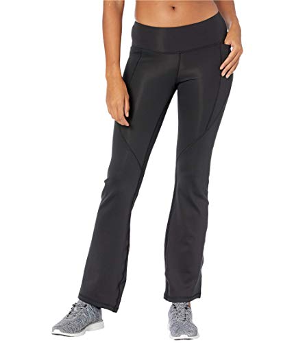 Reebok Workout Ready Bootcut Fitted Pants, Black, M