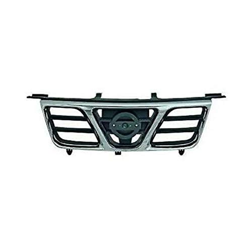 Rejilla cromada negra compatible con tu vehículo Nissan X-Trail del 09/2001 al 12/2006.