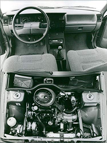 Renault 11 TXE - Vintage Press Photo
