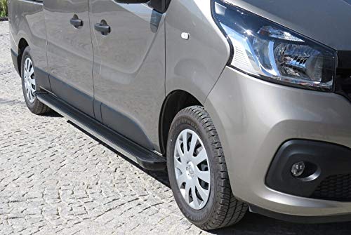 Reposapiés para Renault Trafic L2-H1 y L2-H2 (Modelos a Partir de 2014), Color Negro