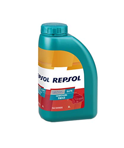 REPSOL Elite Competicion 5W-40 Aceite De Motor Para Coche, 1L