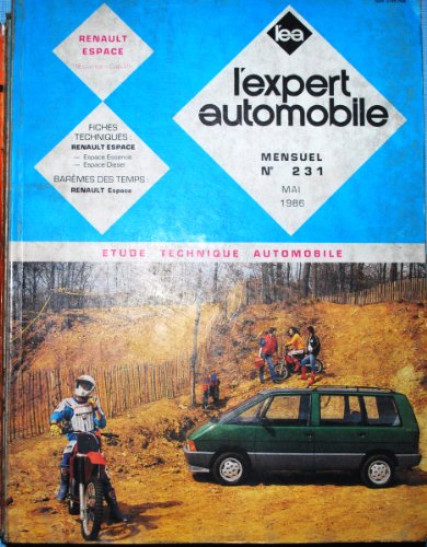 REVUE TECHNIQUE EXPERT AUTOMOBILE RENAULT ESPACE SERIE I 1