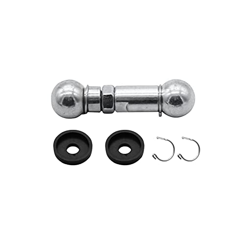 Songz Store Pedal de victorios de Coche Pedal Link Linkage Ball Junto Bar Rod Kit de reemplazo Fit para Renault Clio Twingo Kangoo (Color : Silver)