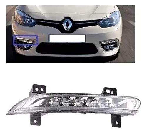 TAYCAREX - Faro antiniebla LED de día derecho para Renault Fluence 2013 – 2017