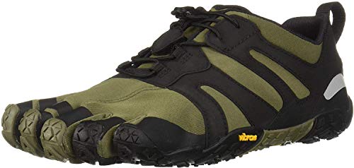 Vibram Fivefingers 19M7602 V 2.0, Zapatillas de Trail Running Hombre, Verde Ivy Black, 44 EU