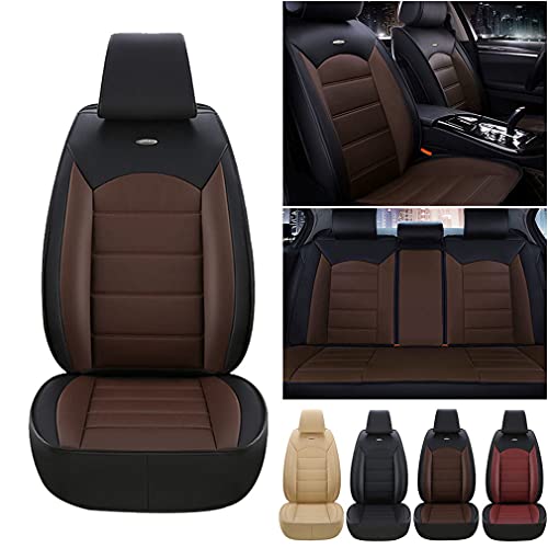 WANLING Fundas para Asientos de Coche para Renault Fluence Dynamique Durable Lujo Cuero Delantero Trasero Fundas Cubierta de Asiento