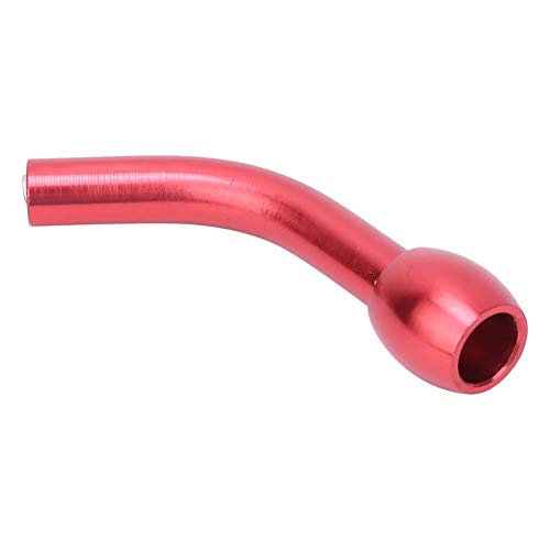 Yagosodee Bike Rear Derailleur Pipe Bike Rear Shifting Pipe Mountain Bicicleta de Extensión Elbow Pipe Red