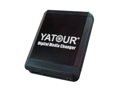 Yatour YTM07-REN8 Adaptador de Musica para Coche USB SD MP3 compatibile con iPhone, iPod iPad AUX Cambiador para Renault