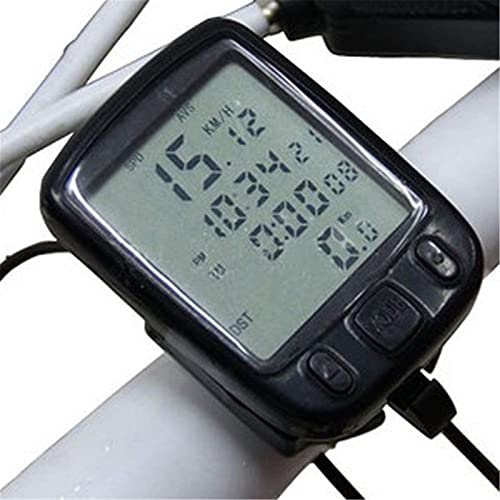 YIQIFEI Computadoras de Ciclo Pantalla LED Ciclismo Bicicleta Computadora de Bicicleta Cuentakilómetros Velocímetro Velocímetro de Bicicleta (Reloj de Bicicleta)