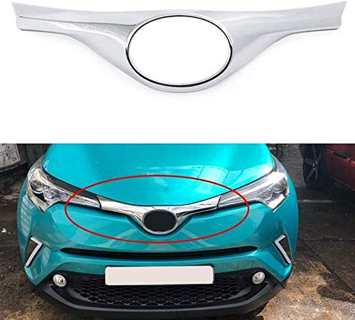 Zaaqio Rejilla Delantera del riñón, moldura Decorativa de la Cubierta Superior para Toyota Chr C-HR 2016 2017 2018 2019 Pegatinas de Estilo de Coche