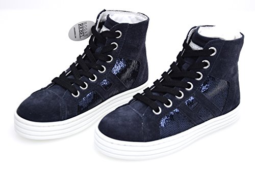 Zapatillas Infantiles Hogan Rebel HXC1410P990GHN2B65, Color Azul, Talla 30 EU