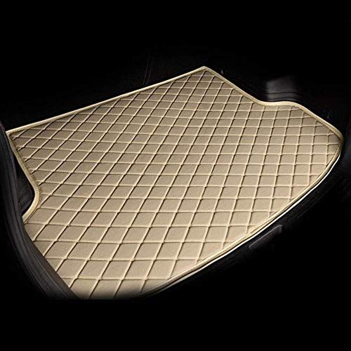 ZFXNB Alfombrilla para Maletero De Coche, Almohadilla Protectora De Cuero para Renault Captur Logan Kadjar Trafic Scenic Apoyabrazos Megane, Revestimiento del Maletero, Revestimiento del Maletero