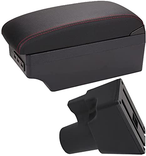 ZHAOOP Reposabrazos D Box, para P-icanto 3X-Line Piezas de renovación Interior Accesorios de Coche Caja de Almacenamiento Reposabrazos de Coche Reposabrazos sin Perforaciones