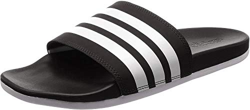 Adidas Adilette Comfort, Slide Sandal Hombre, Negro (Core Black/Footwear White/Core Black 0), 42 EU