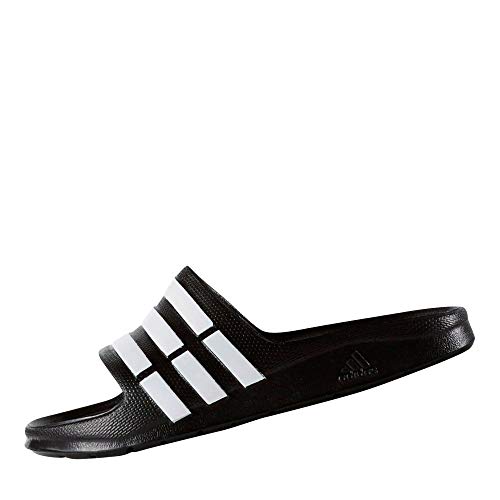 Adidas Duramo Slide, Zapatillas Unisex Niños, Negro (Black 1/Running White/Black 1), 28 EU (10.5 UK)