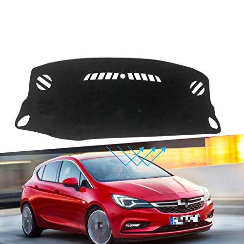 Almohadilla Protectora De La Cubierta del Salpicadero para Opel Astra K 2016-2019 Accesorios del Coche Parasol Alfombra Anti-UV Lhd Sin Hud Azul