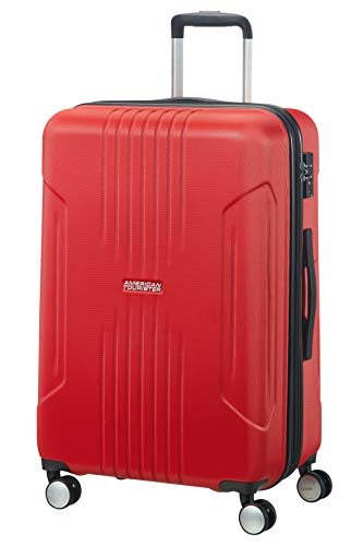 American Tourister 88745-0501 - Bolsa de Viaje, 71 L, 4 Rueda(s), Cremallera, Color Rojo