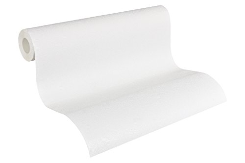 Architects Paper papel pintado de tejido-no-tejido revistiendo Pigment Classic blanco 10,05 m x 0,53 m 950314