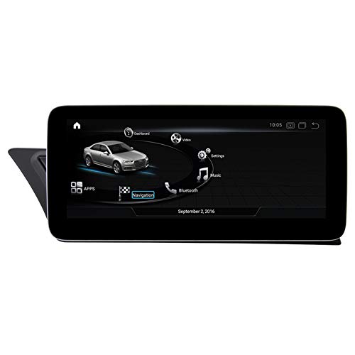 Autosion - Radio de 10,25 Pulgadas Android Quad Core Auto para Audi A4 A5 2009 2010 2011 2012 2013 2014 2015 2016 Car Stereo GPS Navigation WiFi 3G RDS Mirror Link FM Am