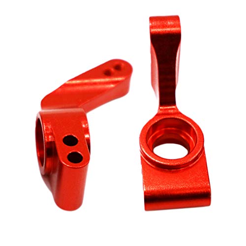 Baoblaze Portador de Cubo Trasero Piezas de Actualización de Buggy Coche de Control Remoto para TR-AXX-AS Slash 2WD - Rojo, 45 x 20 x 20 mm