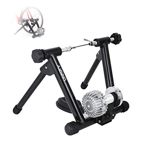 BL Bicicleta Turbo Trainer Road Bike Trainer 750W Elite Spin Bike Resistencia a líquidos Portátil Deportes Ejercicio Bicicleta Soporte Rodillo con Resistencia Ejercicio Fitness Máquina