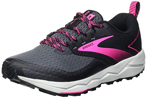 Brooks Divide 2, Zapatillas para Correr Mujer, Black Ebony Pink, 36.5 EU