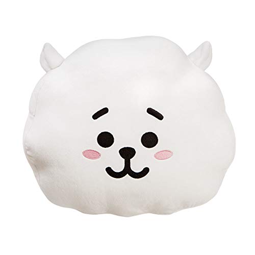 BT21 Official Merchandise RJ - Cojín de Peluche (61340), Color Blanco