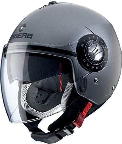 Caberg - Casco Riviera V3 ATT Red Wine M L matt gun metal