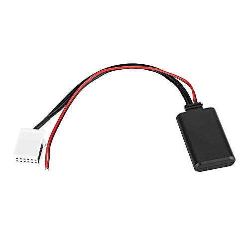 Cable de Audio, Adaptador de 12 V de 12 Pines para Vehículo Bluetooth AUX apto para MCD RNS 510 RCD 200 210 300 310 500 510