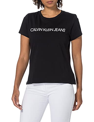 Calvin Klein J20J207879 Camiseta, 099, XL para Mujer