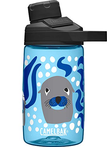 Camelbak Botellas para niños Chute Mag, Leones marinos curiosos, 0,4 litros/14 onzas