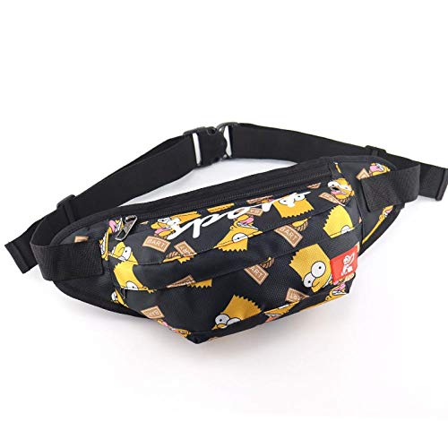 Cangurera Waist Bag Riñonera Unisex Riñonera Riñoneras Street Style Hip Hop Packs Riñonera Banana Bags Gran Capacidad Moda Hombre Cinturón Pack 20Waistbag