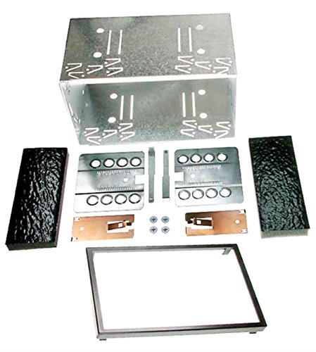 CARAV 14-O03 Universal Double DIN Autoradio Einbaurahmen Fitting Kit 180 x 113mm