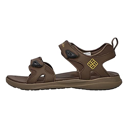 Columbia 2 Strap, Sandalia Hombre, Brown (Cordovan, Curry 231), 41 EU