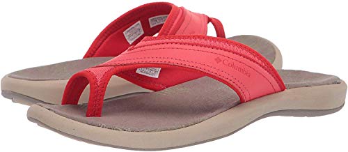 Columbia Sandalias Kea II para mujer, agarre de alta tracción, absorción de golpes, rojo (rojo (Coral Red), Cherrybomb), 36 EU