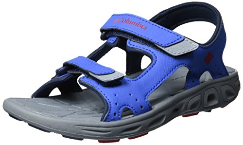 Columbia Youth Techsun Vent, Sandalias, Blue (Stormy Blue, Mountain Red 426), 38 EU