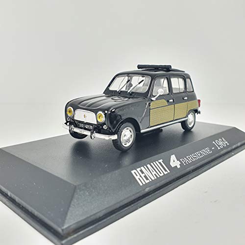 Desconocido 1/43 Auto Coche Car Modelo R4 Parisienne Negro 1964 ALTAYA