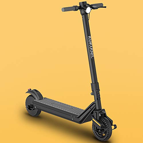 E-Scooter KUKUDEL, Scooter Eléctrico Plegable con Batería de 7,8 Ah, Motor de Scooter de 380 W, Pantalla LCD Multifuncional y Sistema de Tres Frenos, Velocidad Máxima de 25 km/h, Alcance de 30 km