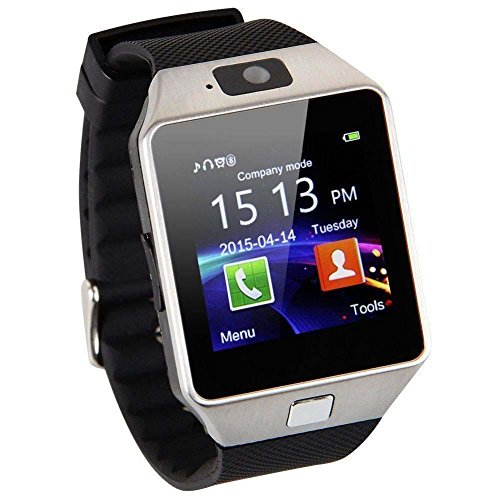 Emebay - Reloj Inteligente Bluetooth/Reloj Inteligente Bluetooth Smart Watch con Cámara Para Huawei, Xiaomi, Sony, Samsung y de Otros Android Smartphones Dz09 (Inactive Podómetro)
