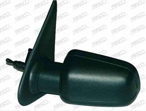 ESPEJO RETROVISOR IZQUIERDO MANUAL NEGRO CONVEXO CROM 63004836