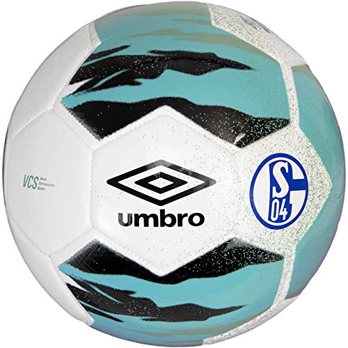 FC Schalke 04 Neo Trainer - Balón de entrenamiento (5), color verde y blanco