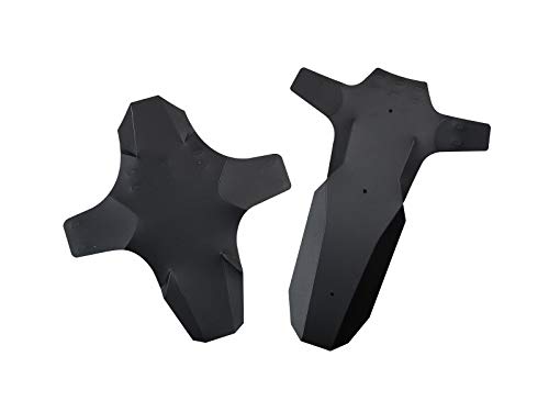 Giant Guardabarros delantero y trasero y MTB Mud Guard Juego de 2 piezas para bicicleta eléctrica