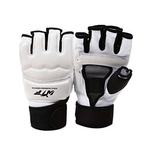 Guantes de taekwondo para mujer y niño, guantes de boxeo, saco de arena, kickboxing, deportes de lucha, taekwondo, sparring vendaje para hombre y mujer