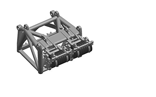 Herpa 053556-Paquete de Rodillos de Accesorios para el vehículo de 600 toneladas con Bloque de Gancho Grúa sobre orugas Liebherr LR 1600/2 (053556)