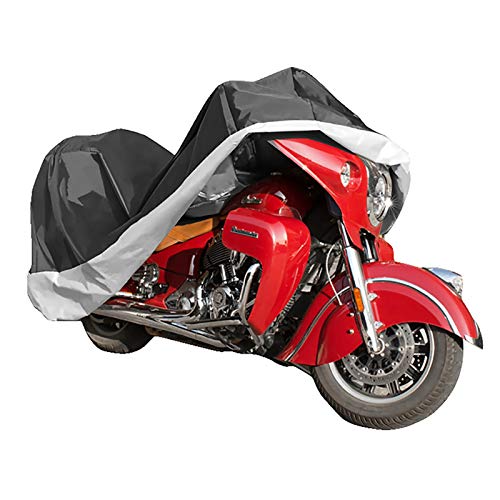 HWHCZ Fundas para Motos Cubierta de la Motocicleta/de la Cubierta de la Bicicleta, Compatible con rewaco Cubierta Moto, 210D Oxford Espesa Cubierta de la Bicicleta a Prueba de Agua Sunproof