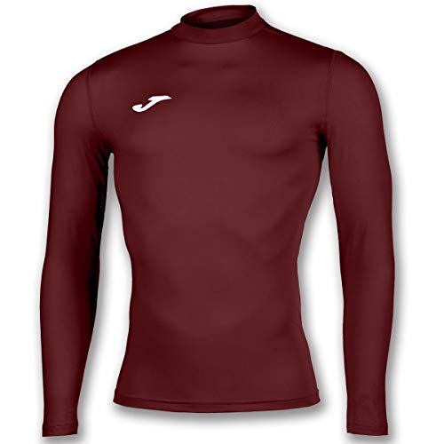 Joma Academy Camiseta Termica, Hombre, Burdeos, S-M