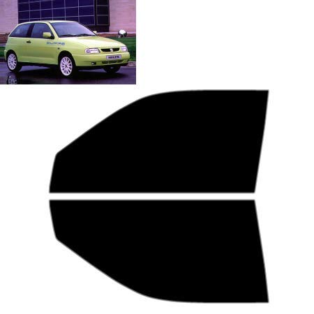 Láminas Solares para Tintar Las Lunas del Coche-Seat Ibiza 3-Puertas Compacto 1996-1999 Ventanas Laterales Delanteras (20% Oscuro Ahumado)